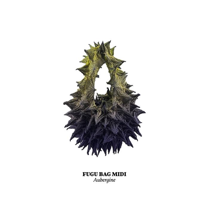 FUGUKU HAND BAG - FUGU MIDI - AUBERGINE