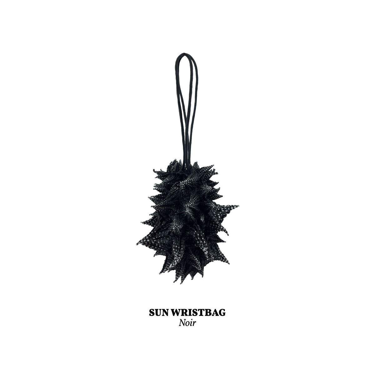 FUGUKU HAND BAG - SUN WRISTBAG - NOIR