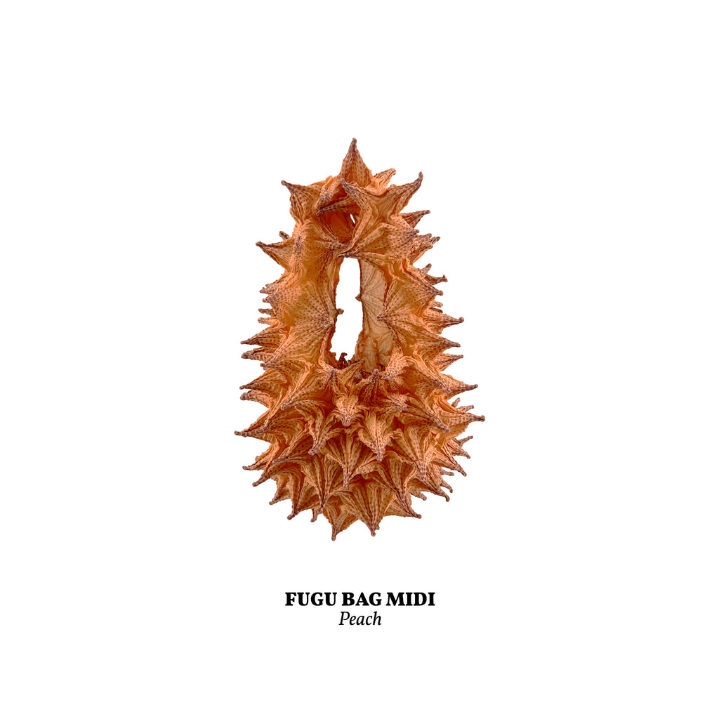 FUGUKU HAND BAG - FUGU MIDI - PEACH