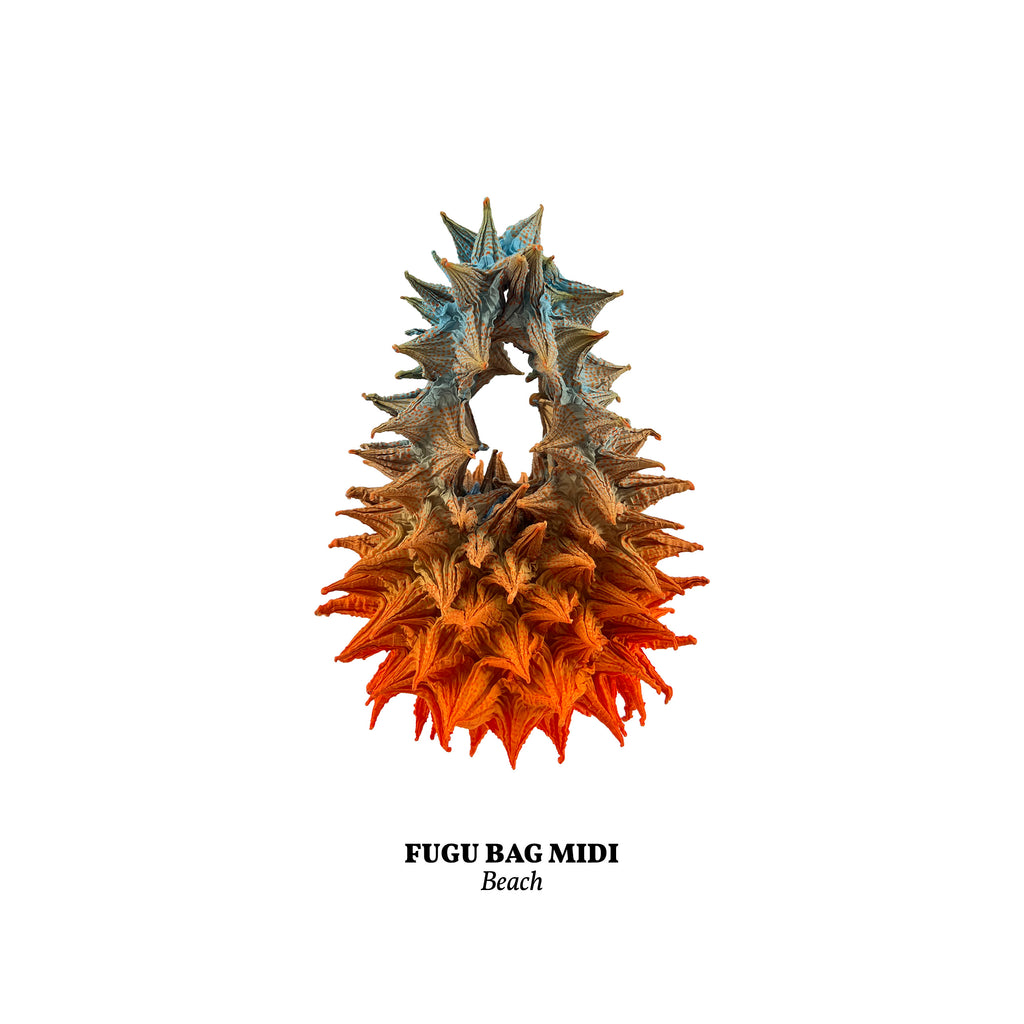 FUGUKU HAND BAG - FUGU MIDI - BEACH
