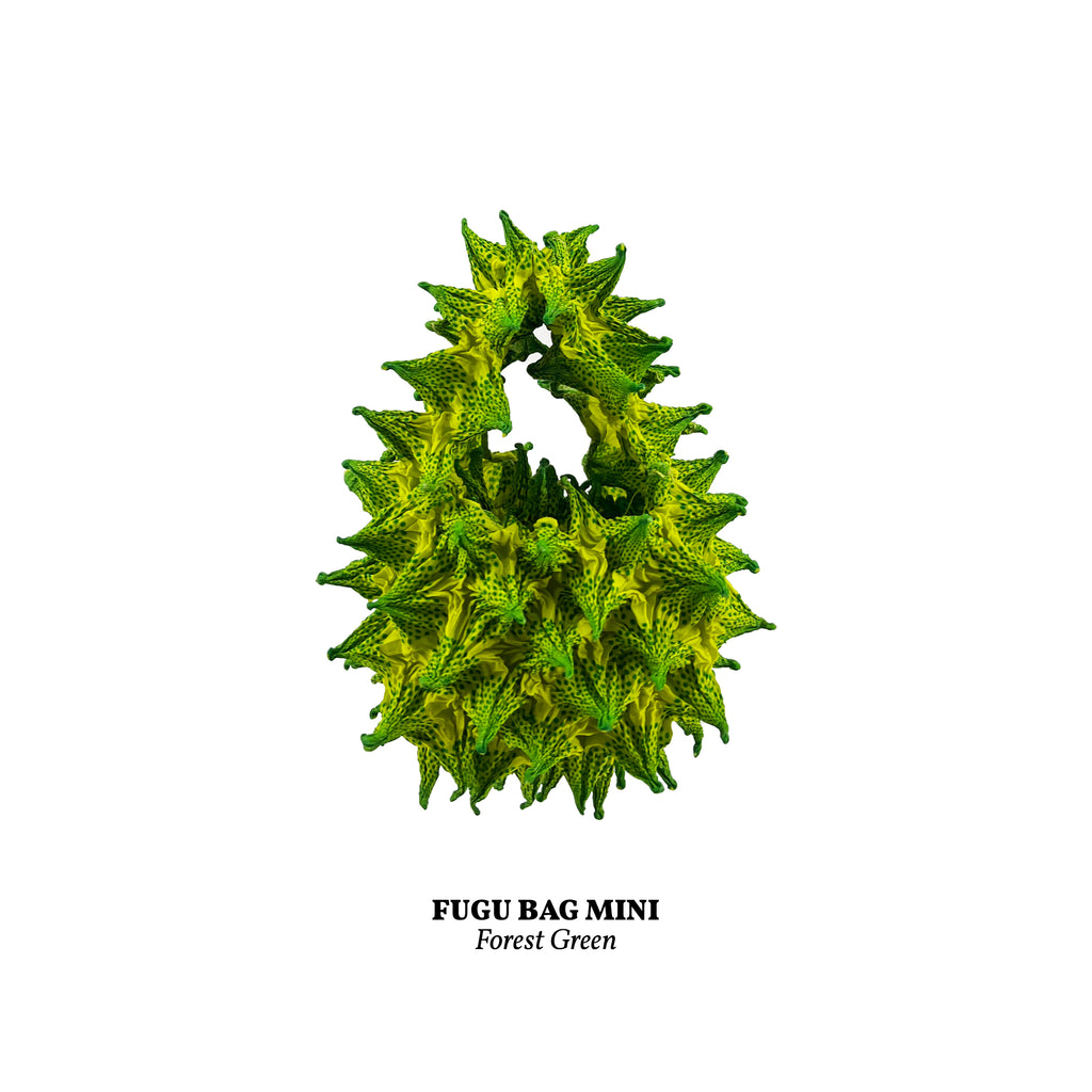 FUGUKU HAND BAG - FUGU MINI - FOREST GREEN