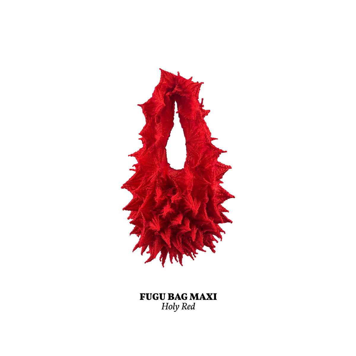FUGUKU HAND BAG - FUGU MAXI - HOLLY RED