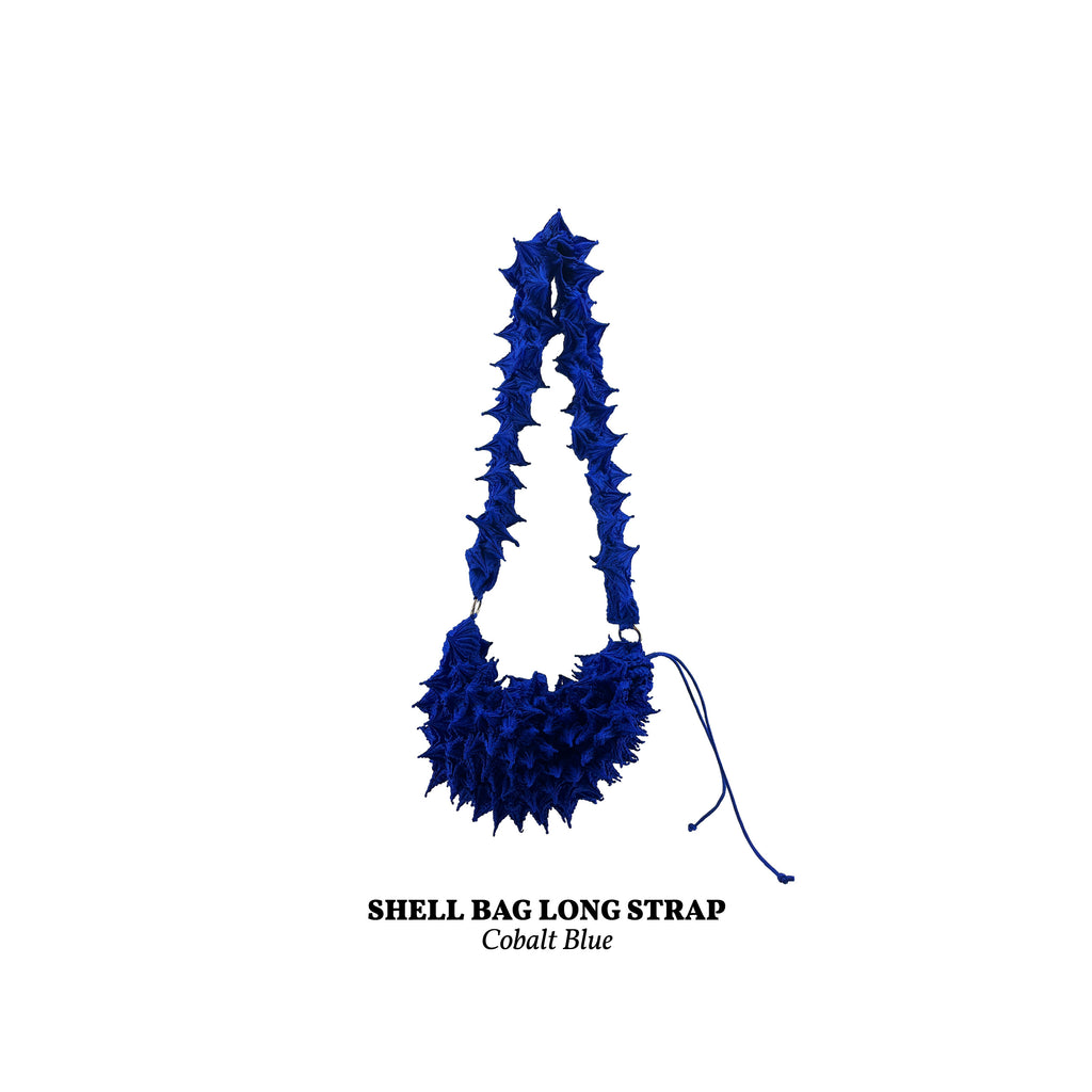 FUGUKU SLING BAG - FUGU SHELL BAG LONG - COBALT BLUE
