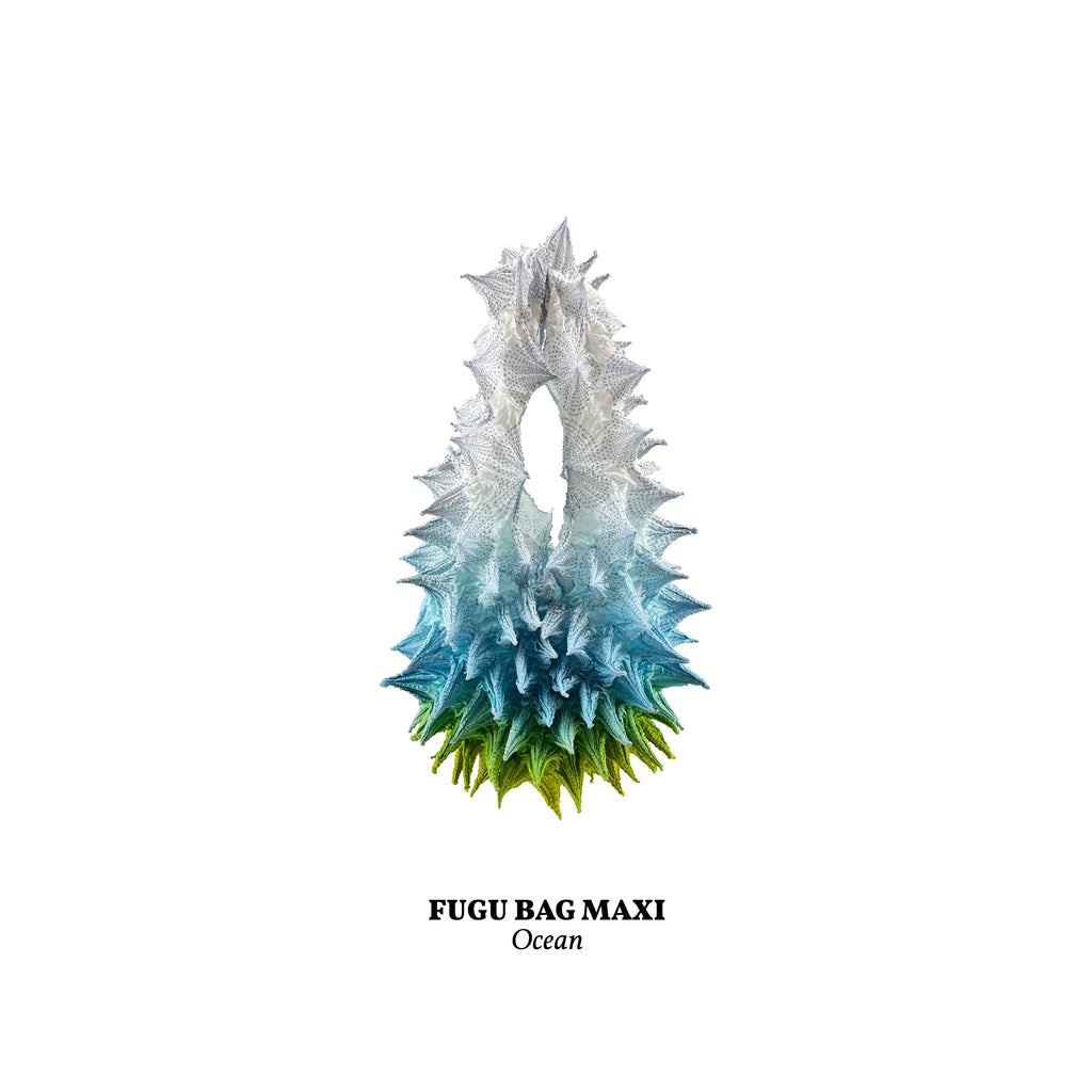 FUGUKU HAND BAG - FUGU MAXI - OCEAN