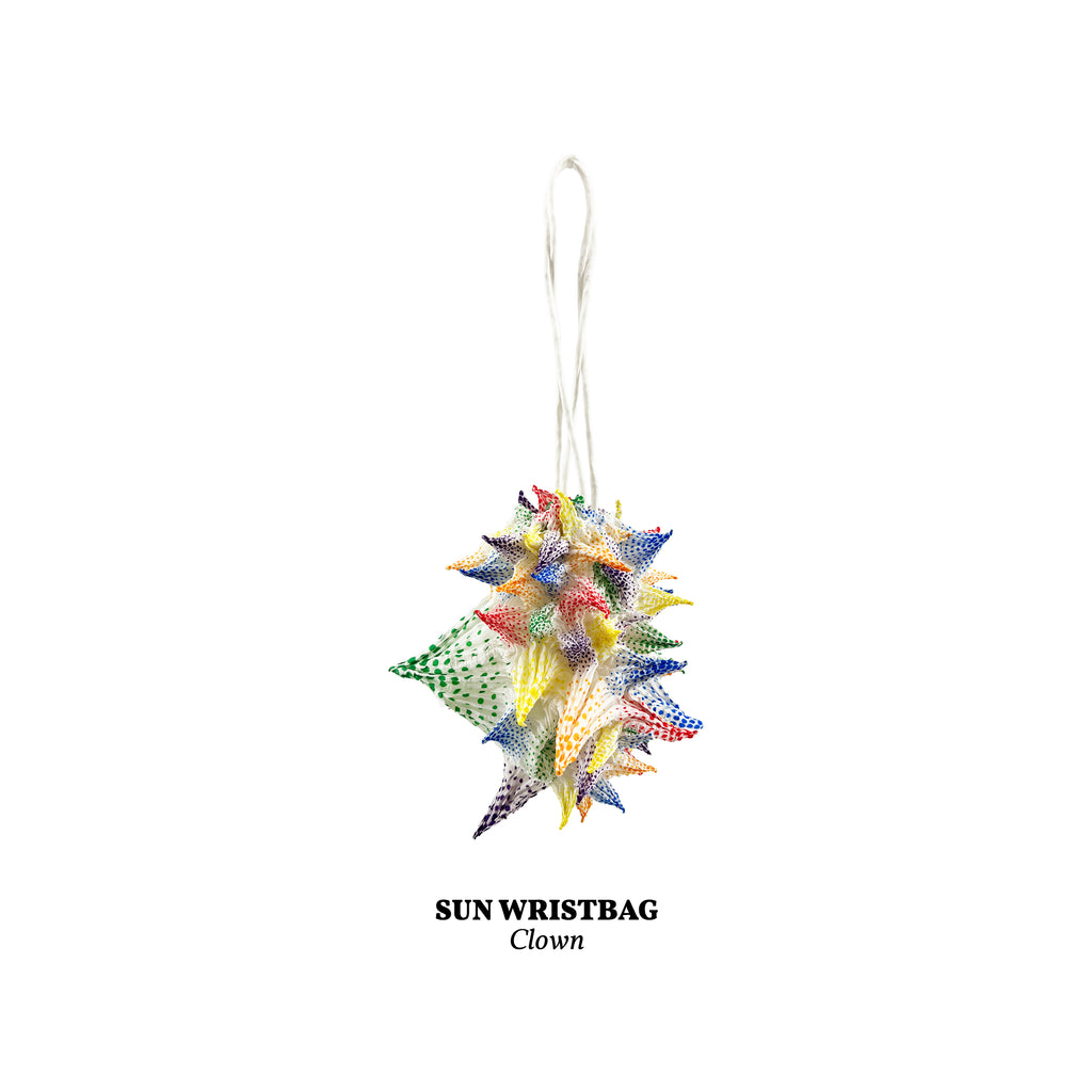 FUGUKU HAND BAG - SUN WRISTBAG - CLOWN