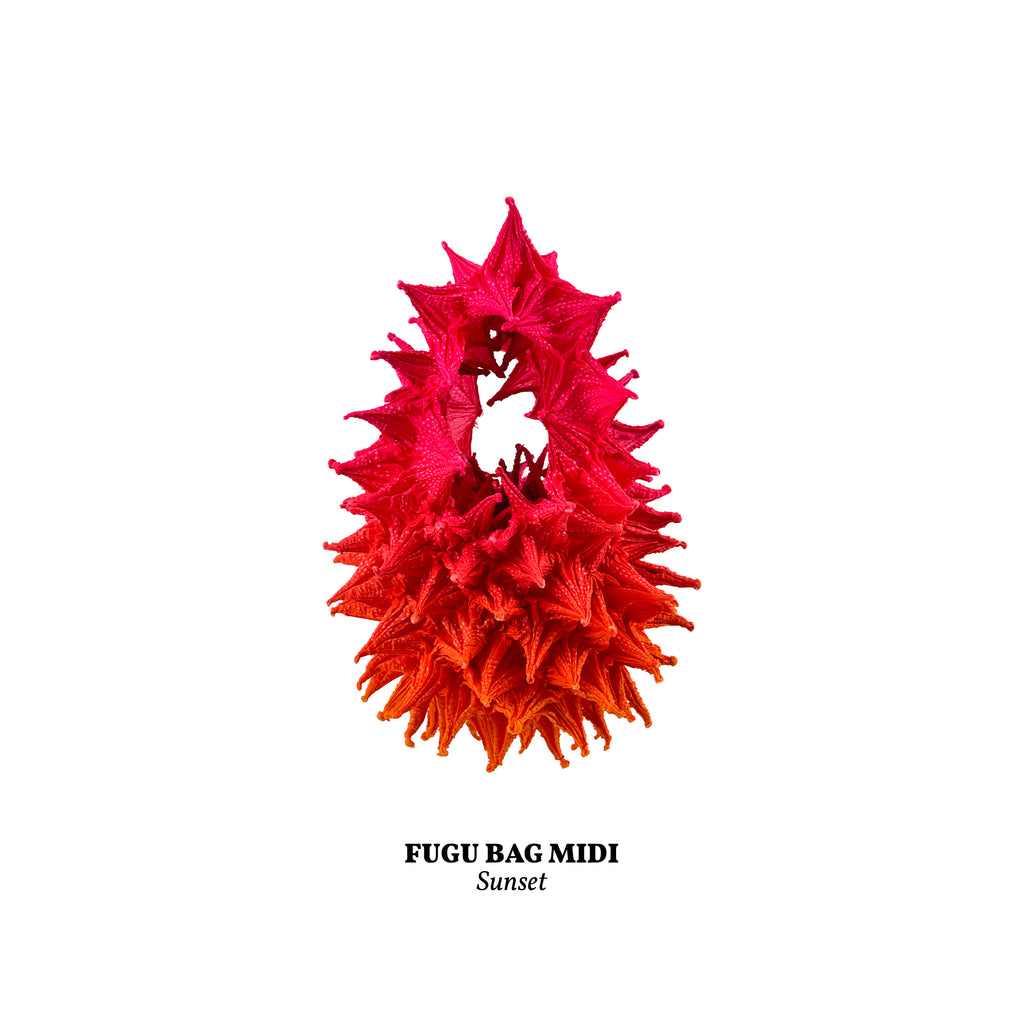 FUGUKU HAND BAG - FUGU MIDI - SUNSET