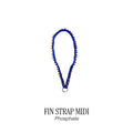 FUGUKU FIN STRAP MIDI - PHOSPHATE