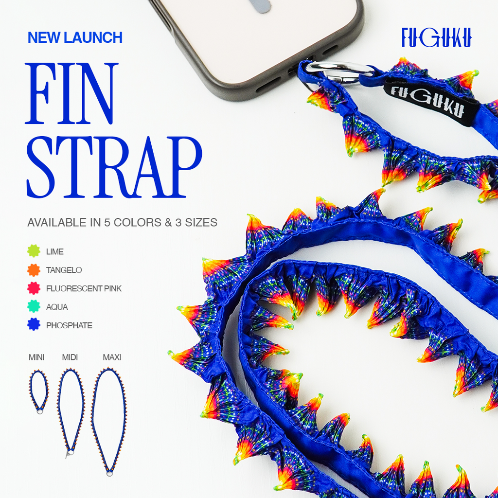 FUGUKU FIN STRAP MIDI - PHOSPHATE