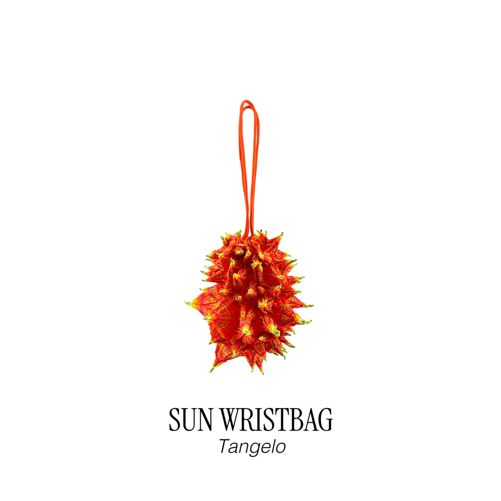 FUGUKU HAND BAG - SUN WRISTBAG - TANGELO