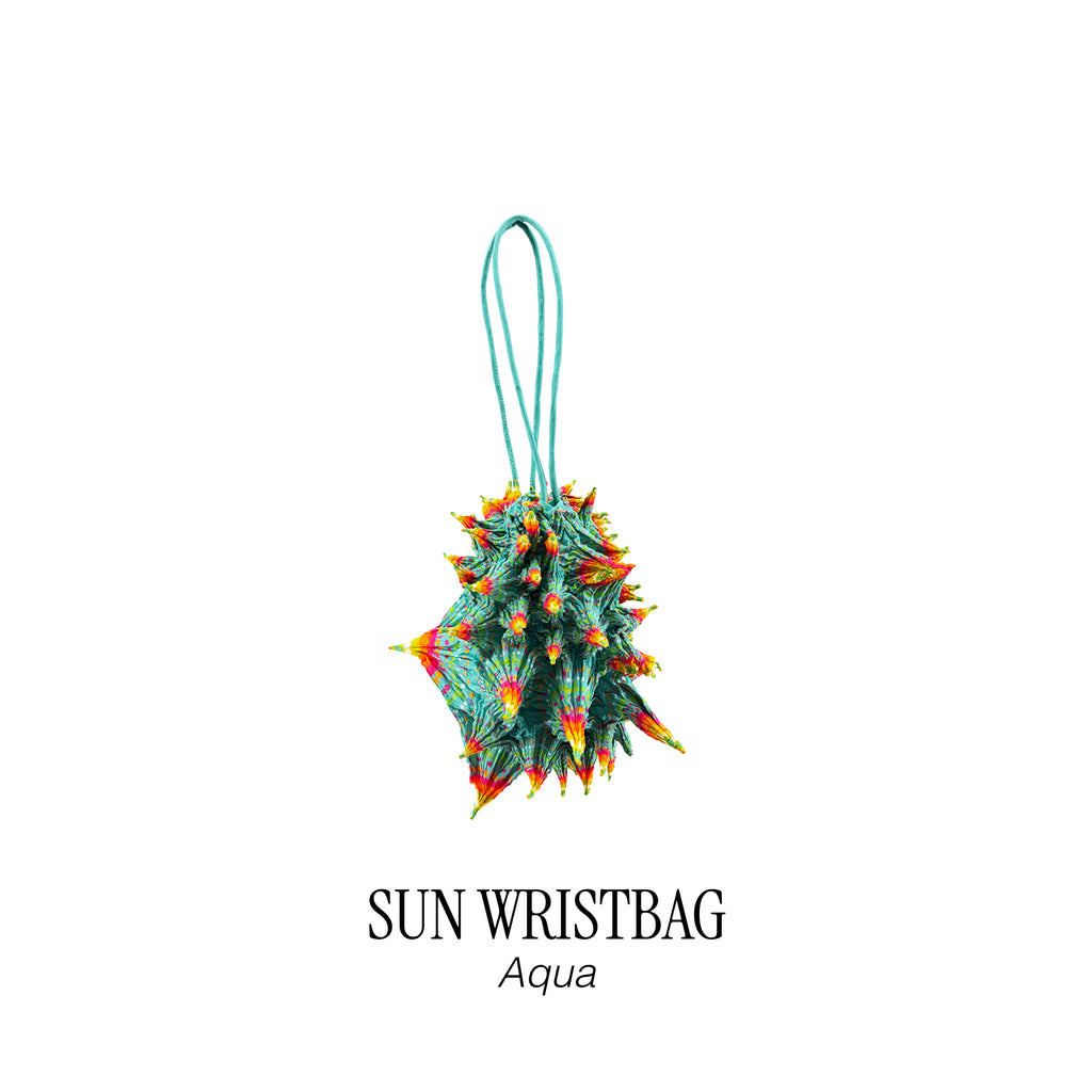 FUGUKU HAND BAG - SUN WRISTBAG - AQUA