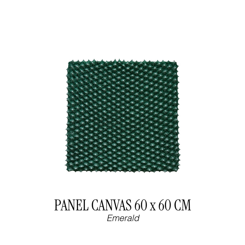 PANEL CANVAS 60 X 60 CM - EMERALD