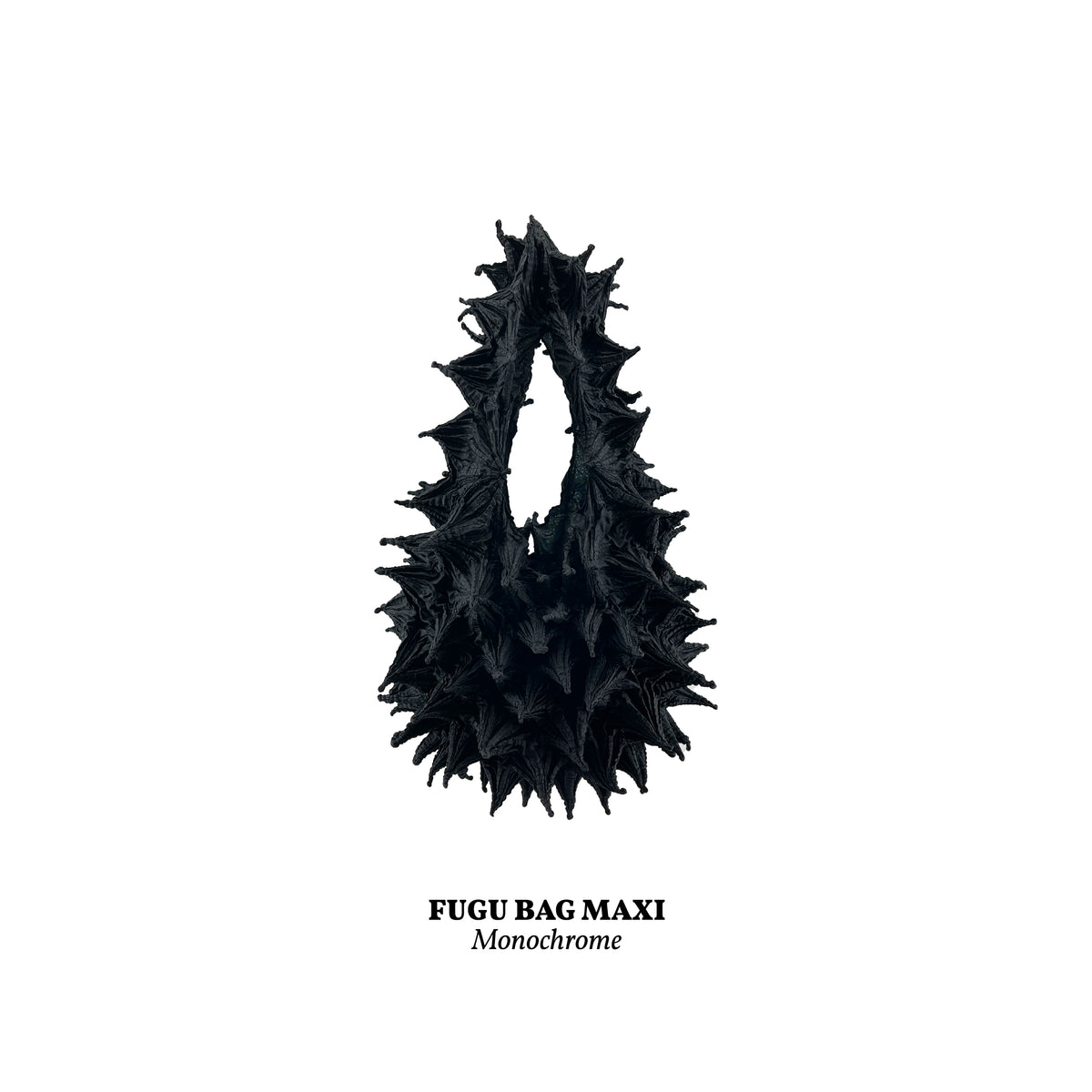 FUGUKU HAND BAG - FUGU MAXI - MONOCHROME