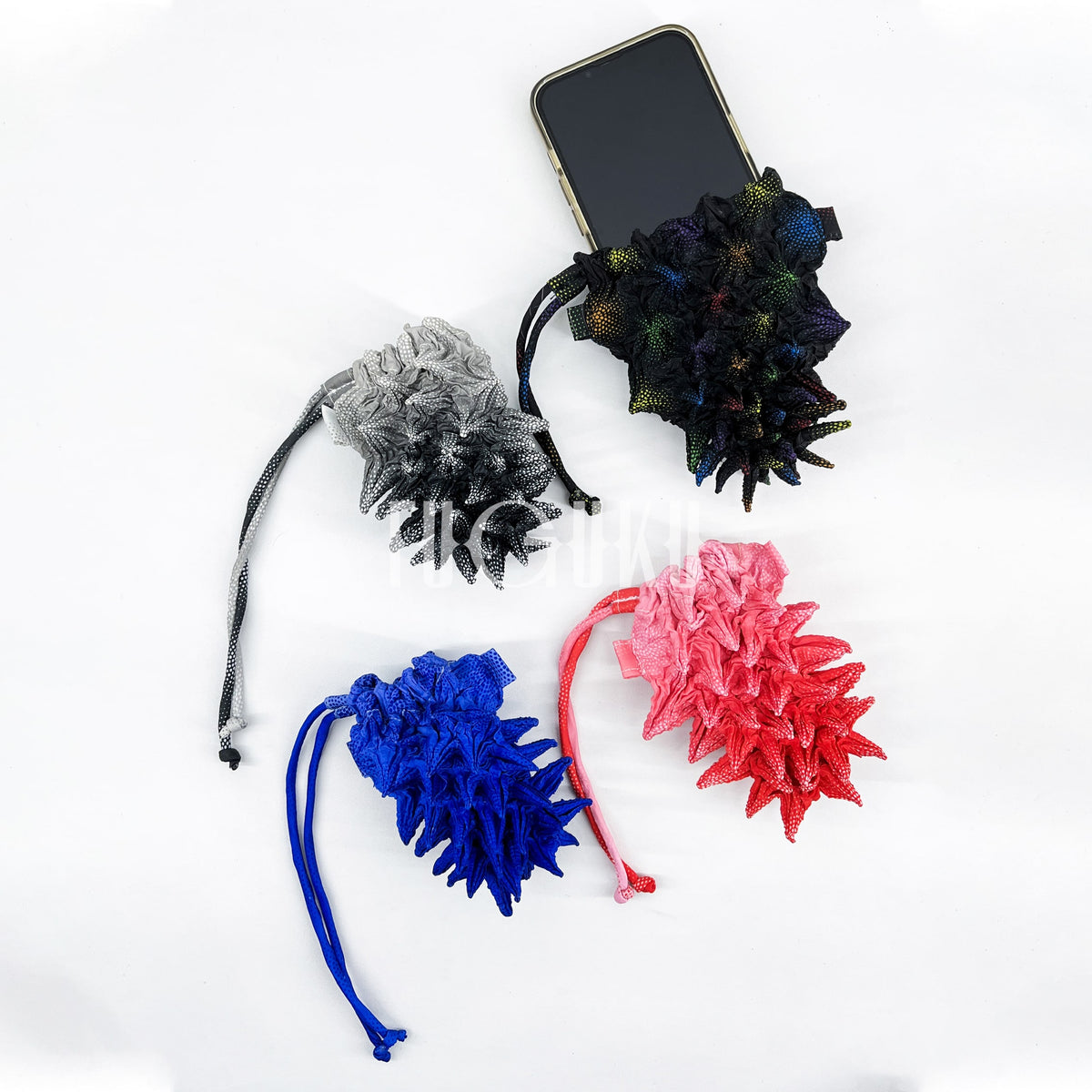 FUGUKU POUCH - SHELL POUCH - BW GRADIENT