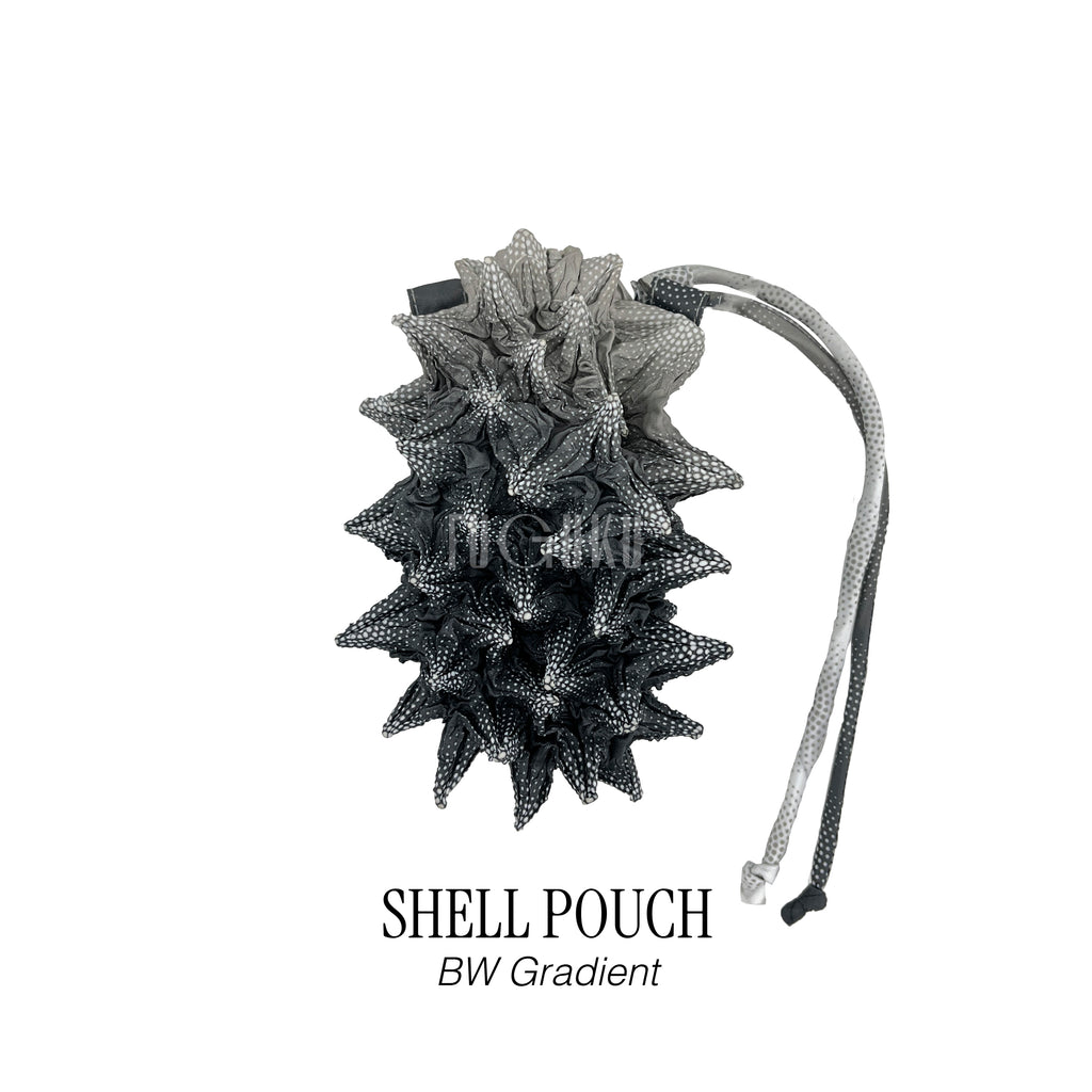 FUGUKU POUCH - SHELL POUCH - BW GRADIENT