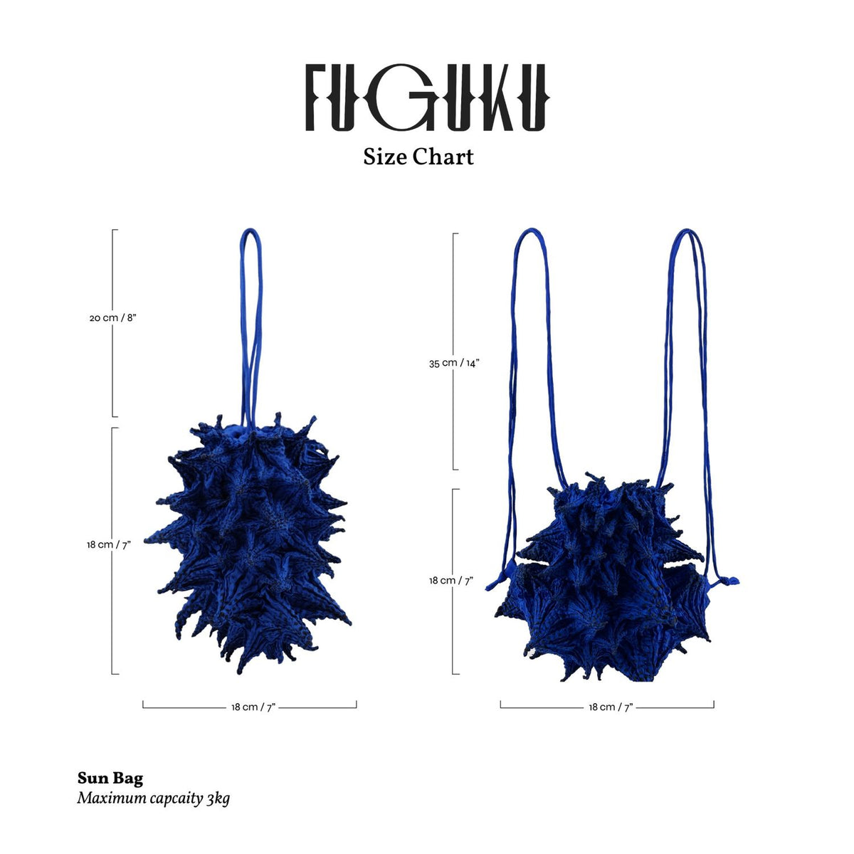 FUGUKU HAND BAG - SUN WRISTBAG - WATER