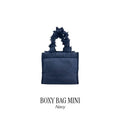 FUGUKU HAND BAG - BOXY BAG MINI - NAVY