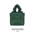 FUGUKU HAND BAG - BOXY BAG MIDI - ARMY