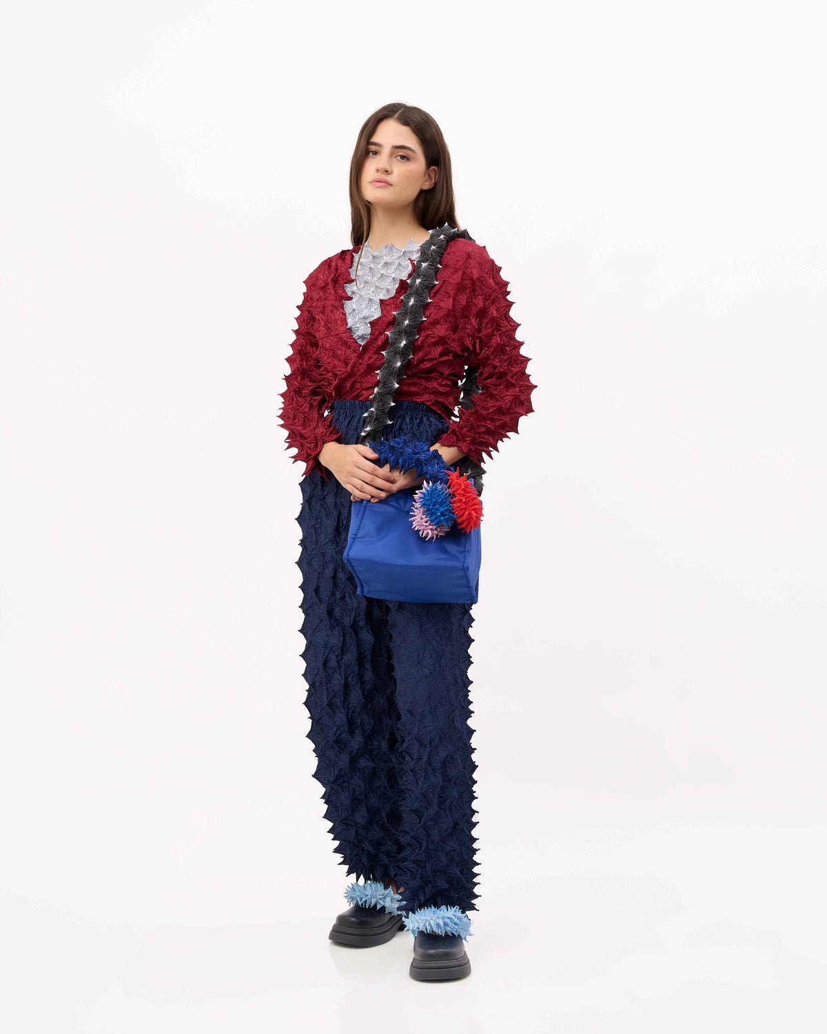 FUGUKU HAND BAG - BOXY BAG MINI - COBALT BLUE