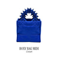 FUGUKU HAND BAG - BOXY BAG MIDI - COBALT BLUE