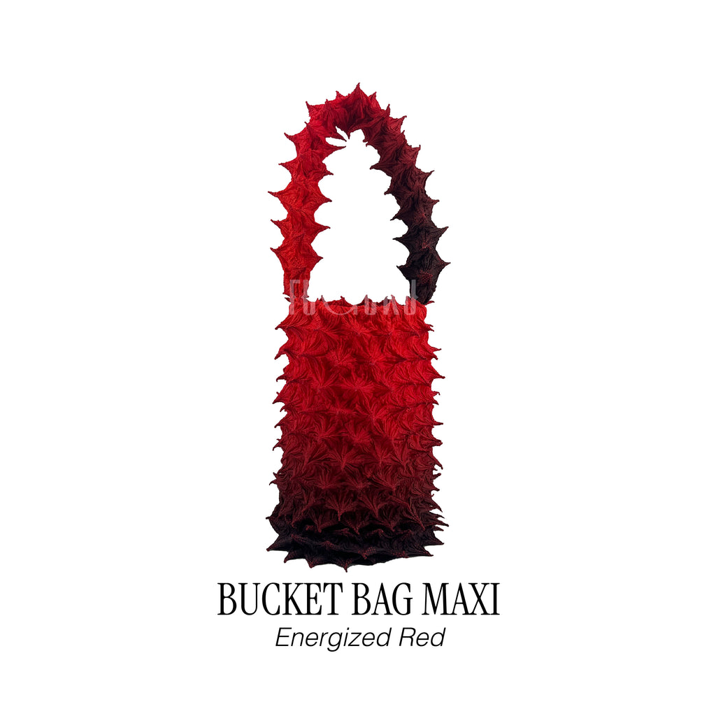 FUGUKU HAND BAG - BUCKET BAG MAXI - ENERGIZED RED