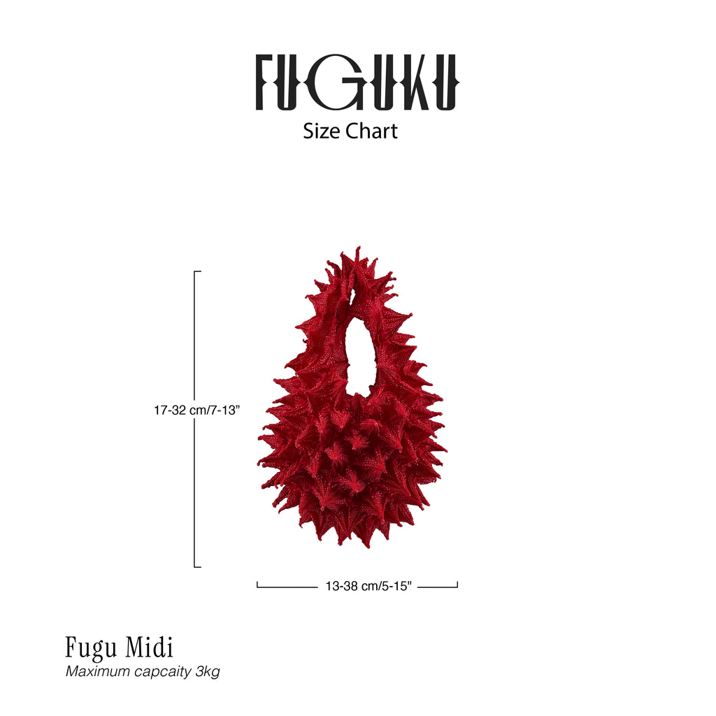 FUGUKU HAND BAG - FUGU MIDI - FOREST GREEN