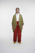 FUGUKU KIMONO OUTERWEAR - OLIVE
