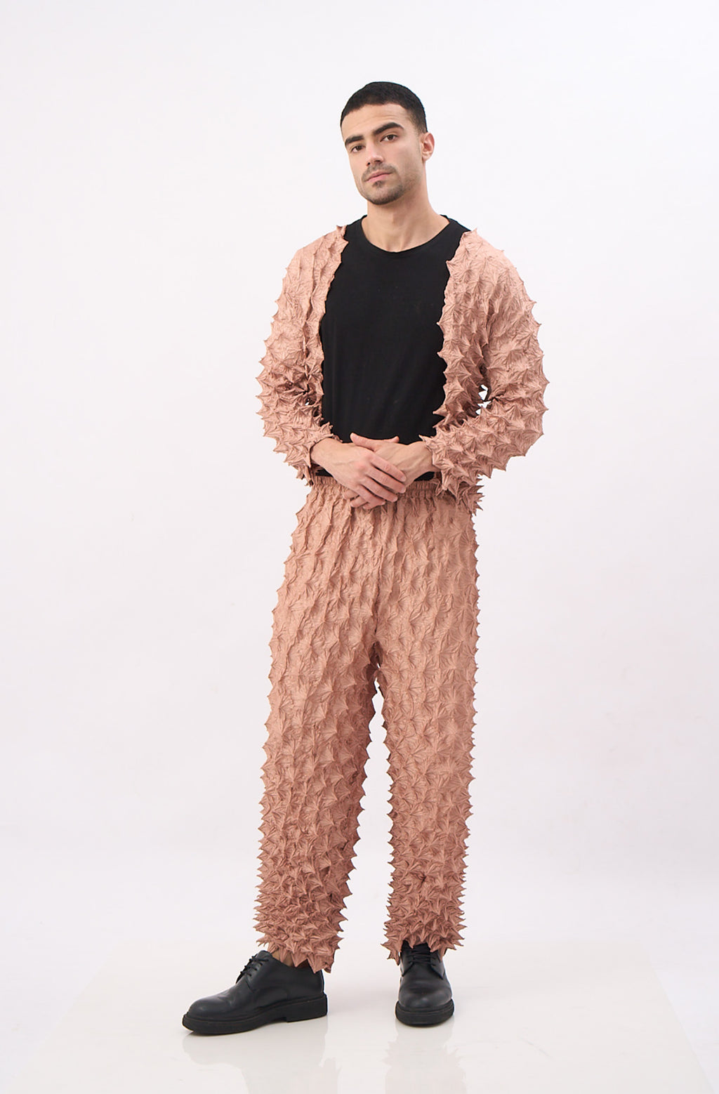FUGUKU UNISEX STRAIGHT PANTS - VELVET MOCHA