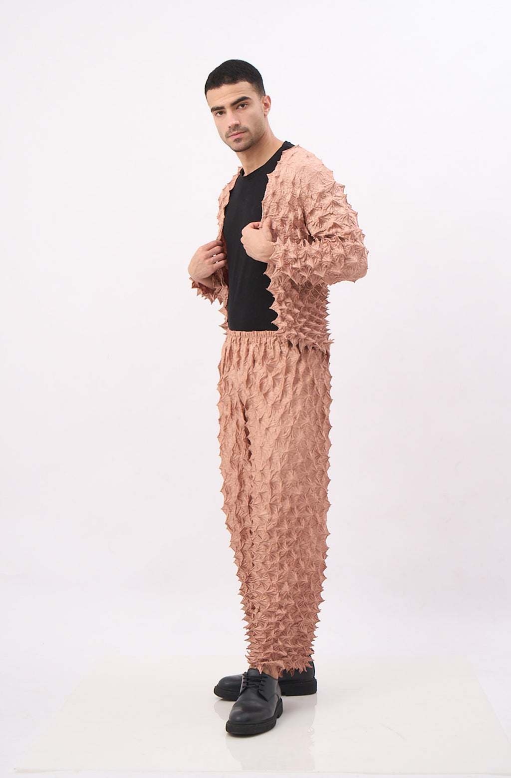 FUGUKU UNISEX STRAIGHT PANTS - VELVET MOCHA