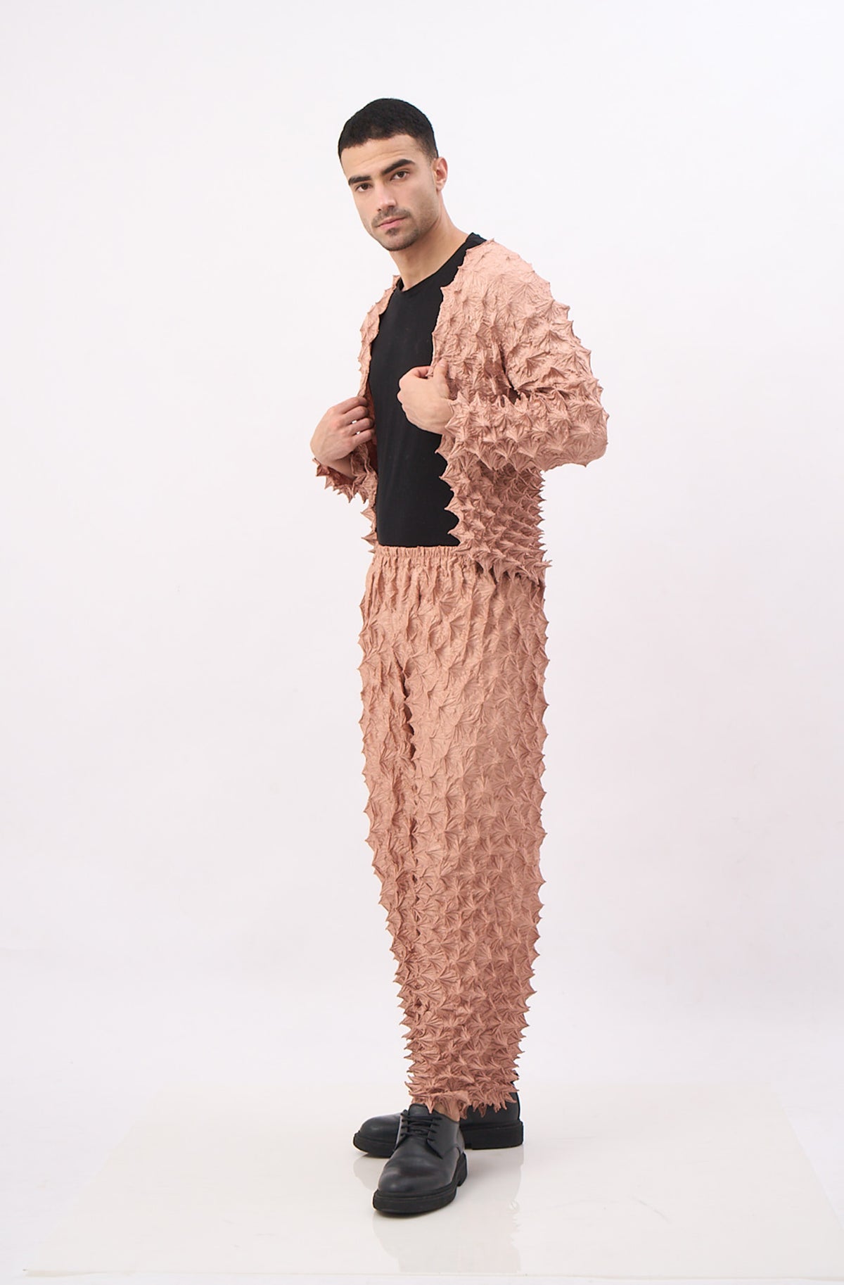 FUGUKU UNISEX STRAIGHT PANTS - VELVET MOCHA