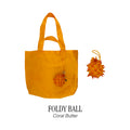 FUGUKU FOLDABLE BAG - FOLDY BALL - CORAL BUTTER