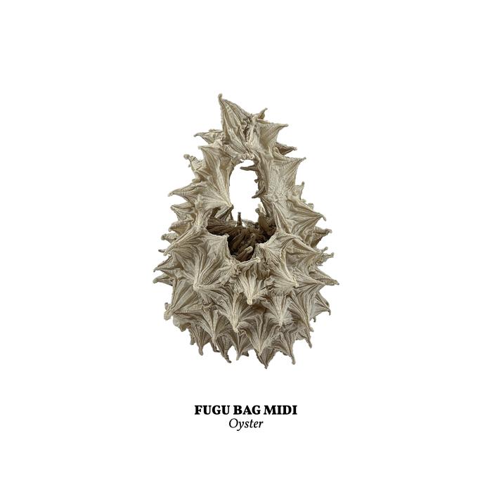 FUGUKU HAND BAG - FUGU MIDI - OYSTER