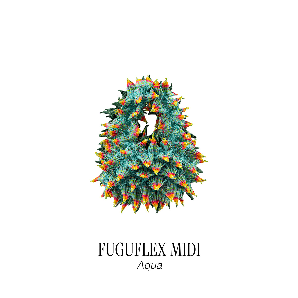 FUGUKU HAND BAG - FUGUFLEX MIDI - AQUA