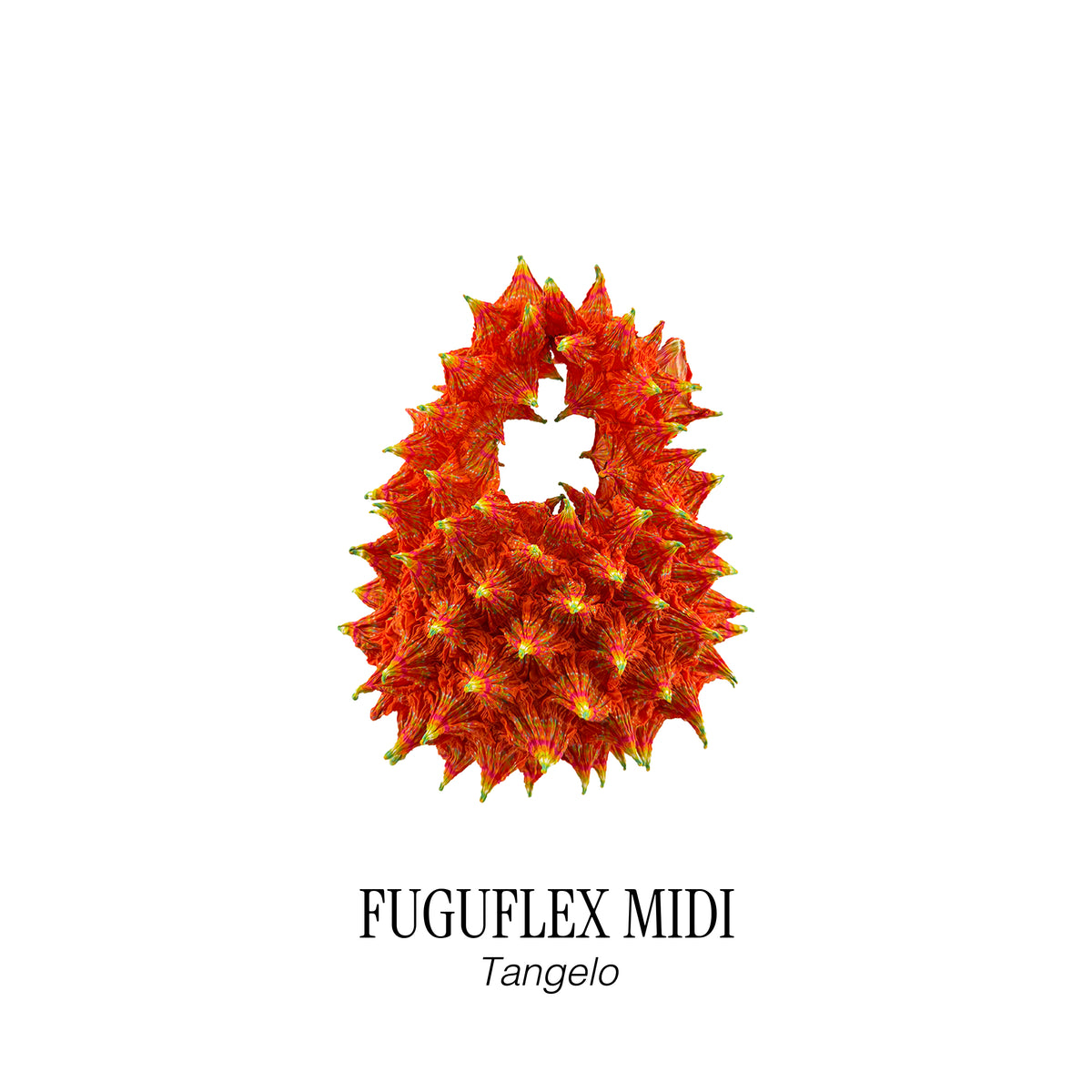 FUGUKU HAND BAG - FUGUFLEX MIDI - TANGELO