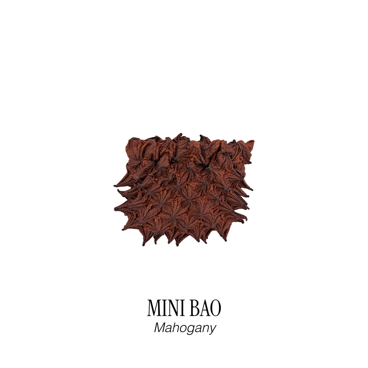 FUGU MINI ACCESSORIES BAO - MAHOGANY