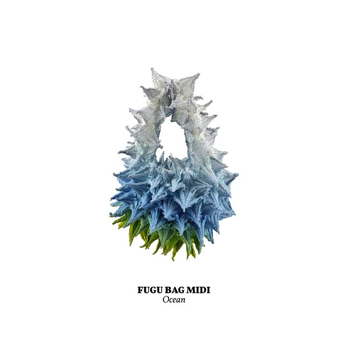 FUGUKU HAND BAG - FUGU MIDI - OCEAN