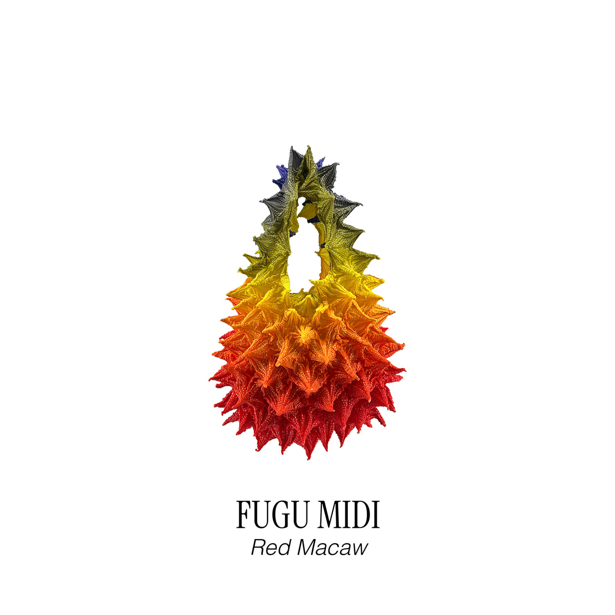 FUGUKU HAND BAG - FUGU MIDI - RED MACAW