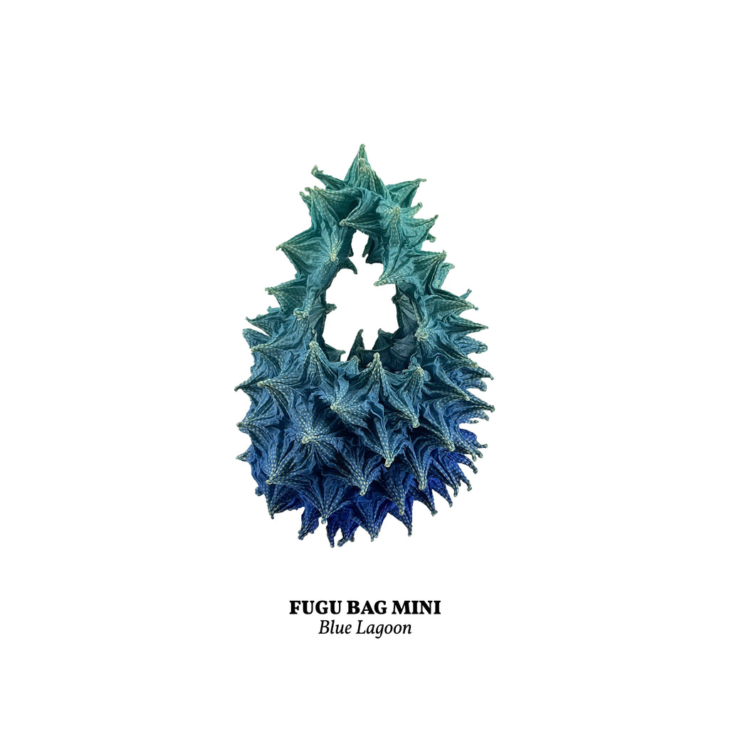 FUGUKU HAND BAG - FUGU MINI - BLUE LAGOON