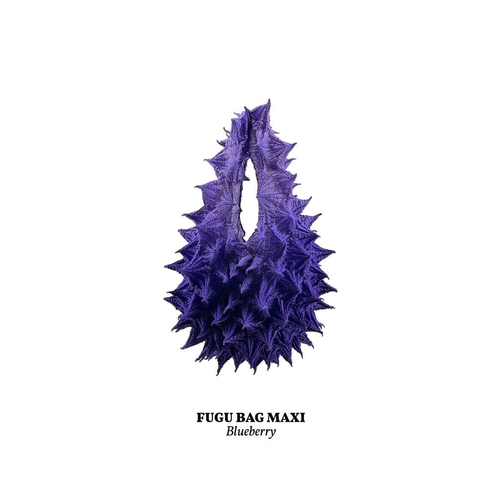 FUGUKU HAND BAG - FUGU MAXI - BLUEBERRY