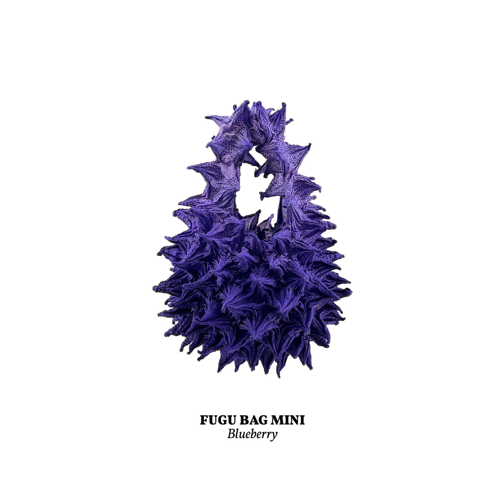 FUGUKU HAND BAG - FUGU MINI - BLUEBERRY