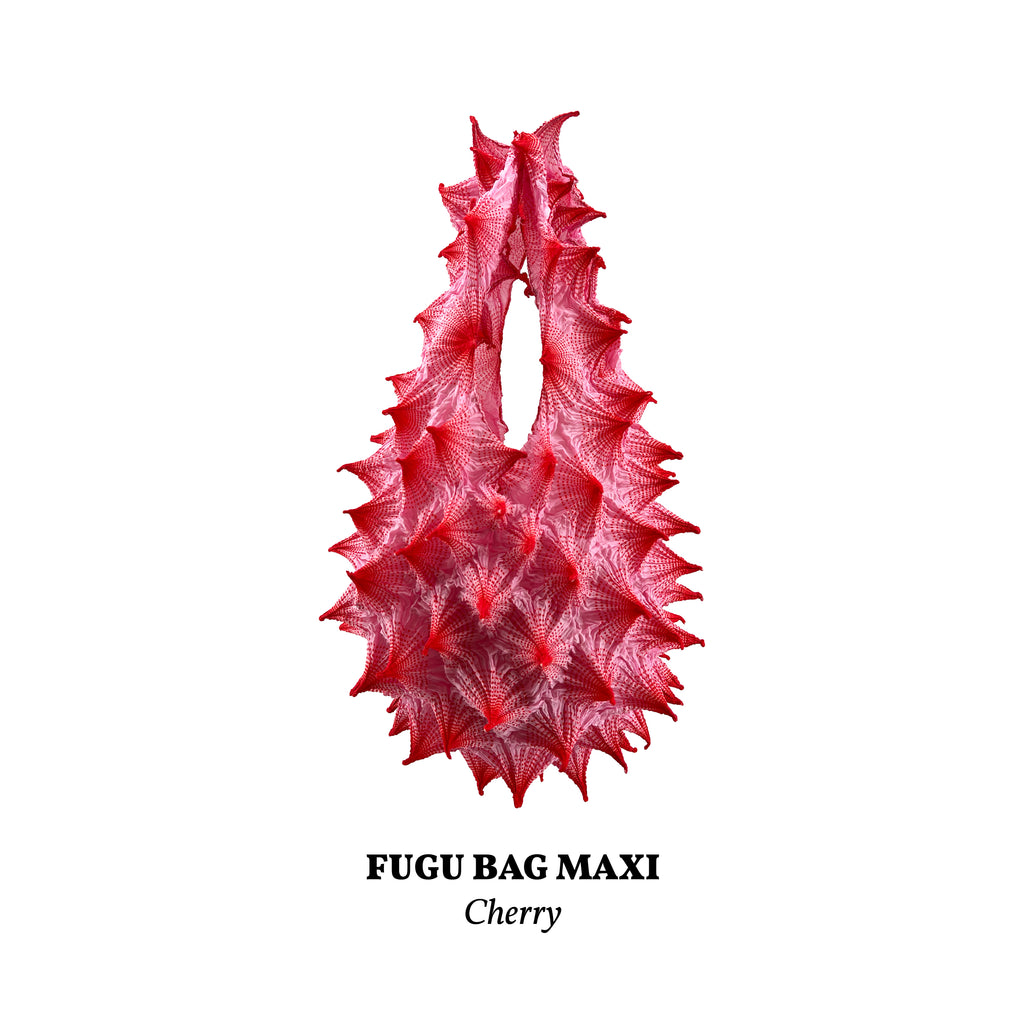 FUGUKU HAND BAG - FUGU MAXI - CHERRY
