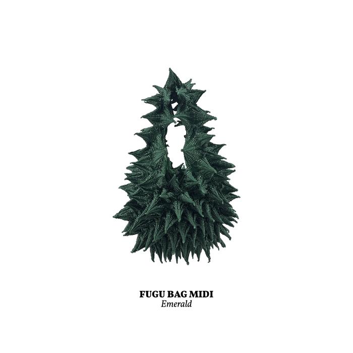FUGUKU HAND BAG - FUGU MIDI - EMERALD