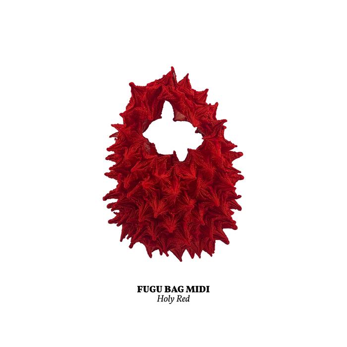 FUGUKU HAND BAG - FUGU MIDI - HOLLY RED