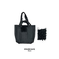 FUGUKU FOLDABLE BAG - FOLDY SACK - SOLID BLACK