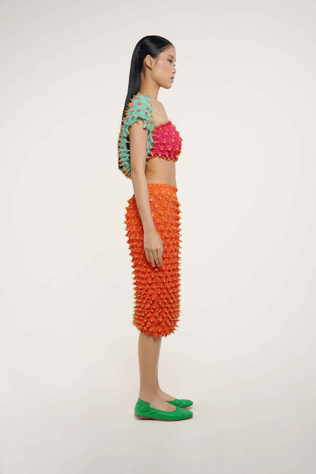 FUGU BRA-LET FLEX FLUORESCENT PINK