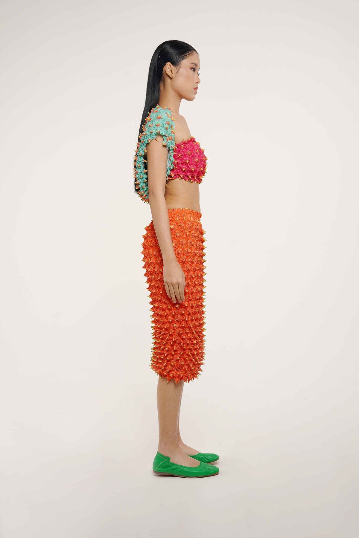 FUGU BRA-LET FLEX FLUORESCENT PINK