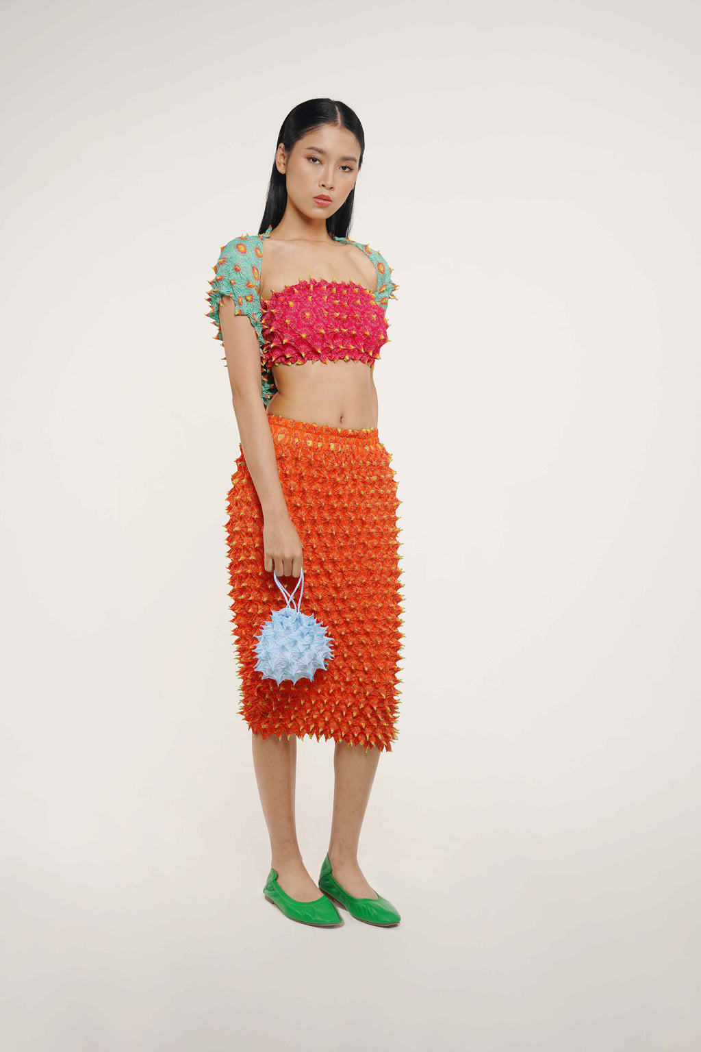 FUGU BRA-LET FLEX FLUORESCENT PINK
