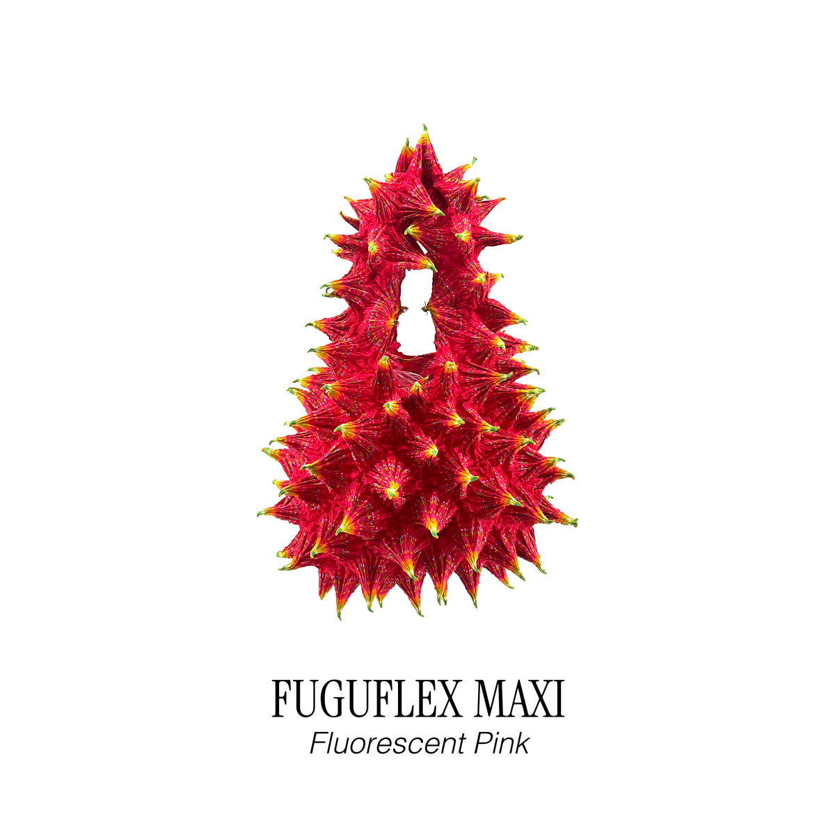 FUGUKU HAND BAG - FUGUFLEX MAXI - FLUORESCENT PINK