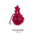 FUGUKU HAND BAG - FUGUKAI MIDI - FUSCHIA