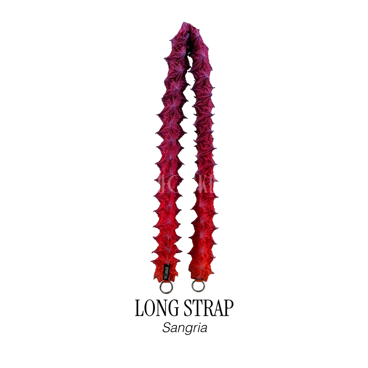 FUGUKU ACCESSORIES - LONG STRAP - SANGRIA