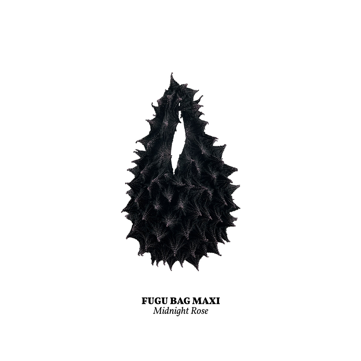 FUGUKU HAND BAG - FUGU MAXI - MIDNIGHT ROSE
